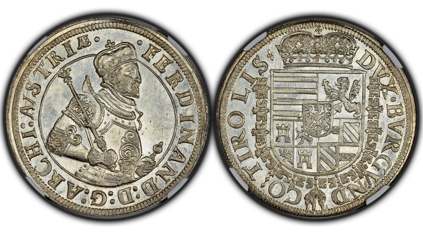 Selected coin of Archduke Ferdinand II of Further Austria (1564-1595)