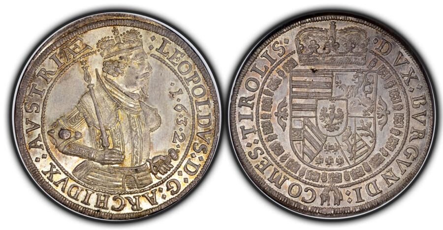 Selected coin of Archduke Leopold V (1619-1632)