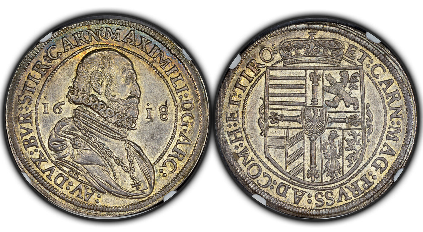 Selected coin of Archduke Maximilian (1612-1618)